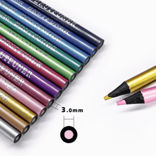 Metalik drvene bojice – set od 12 boja