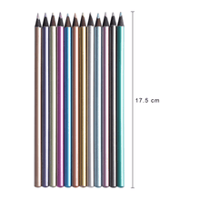 Metalik drvene bojice – set od 12 boja